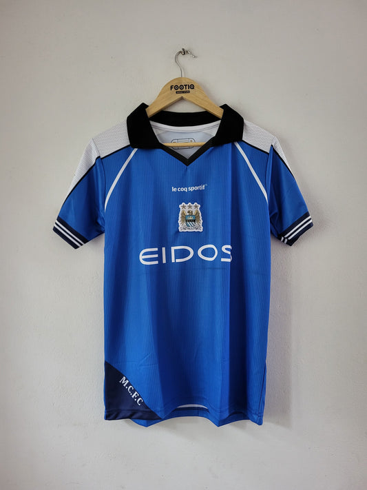 HAALAND MAN CITY HOME KIT 1999-20 COLLAR PREMIUM EMBROIDERY