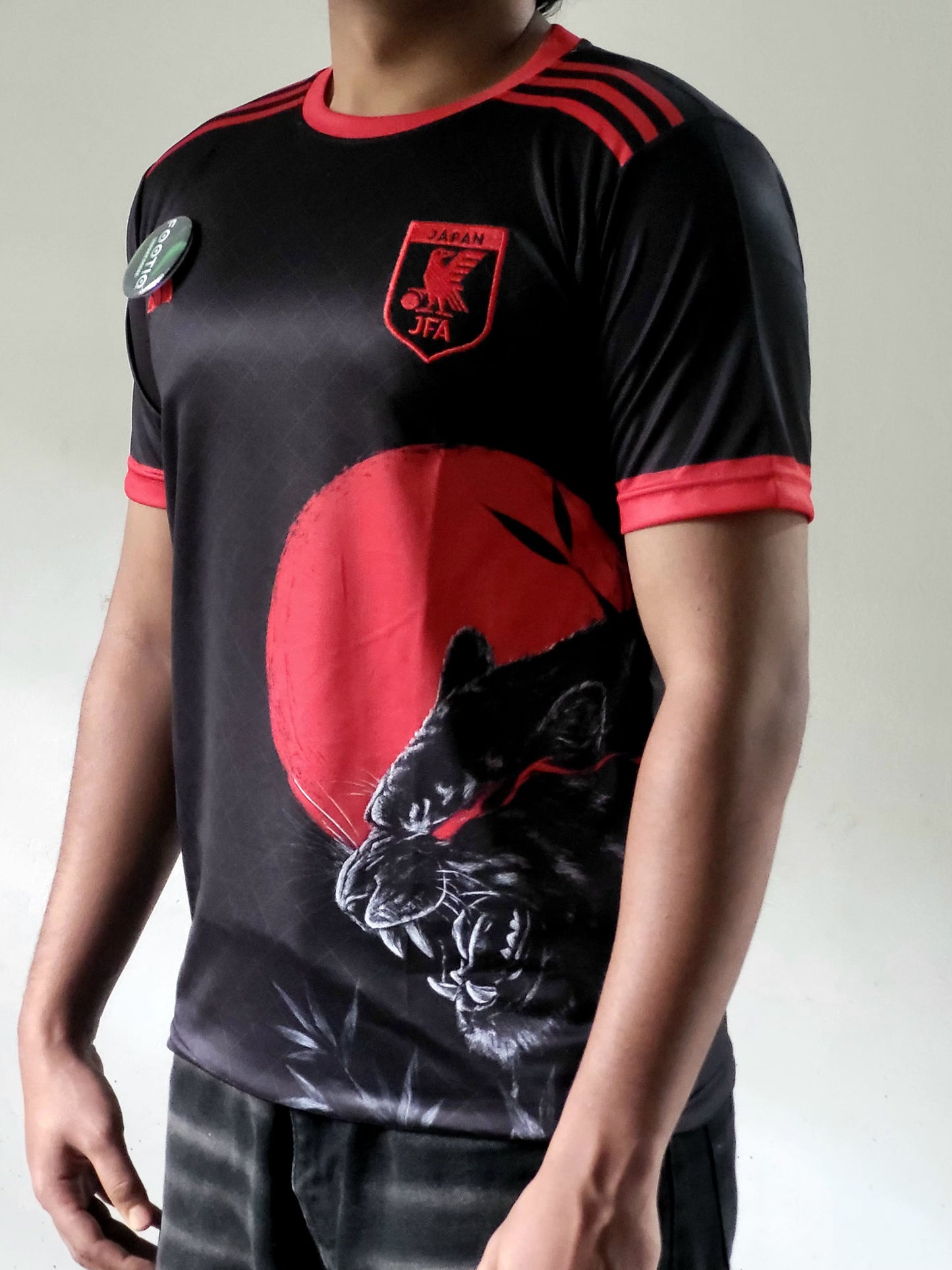 JAPAN BLACK TIGER SPECIAL EDITION JERSEY PREMIUM EMBROIDERY | LIMITED EDITION, Japan anime jersey, Trending Jerseys, most selling, black colour 