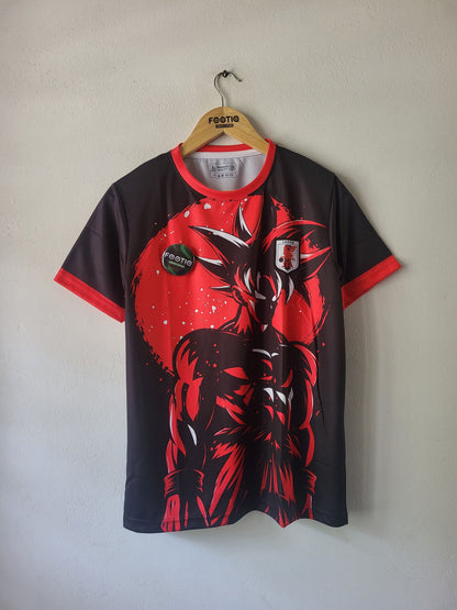 Japan Goku Black Red Special Edition Jersey Premium Embroidery | Limited Edition, Japan anime editions, anime jerseys, most selling, anime lover, trending jersey 