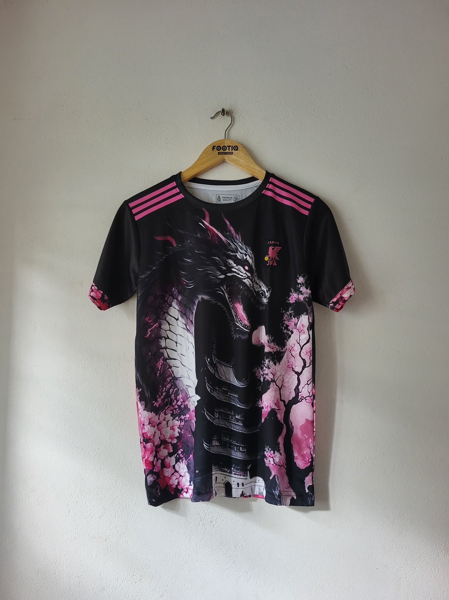 JAPAN SAKURA DRAGON SPECIAL EDITION JERSEY PREMIUM EMBROIDERY | LIMITED EDITION