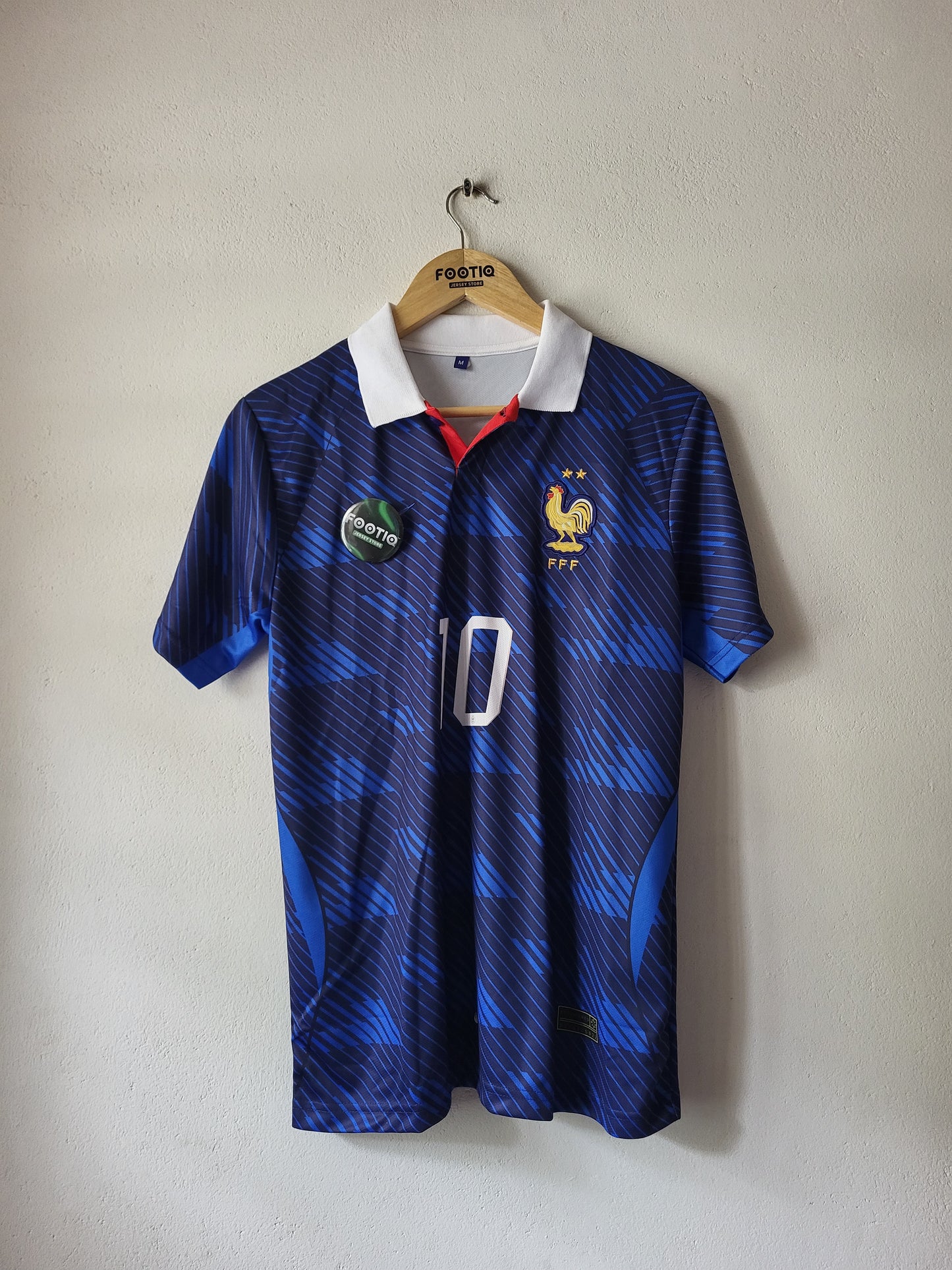 K MBAPPE FRANCE 2026 HOME JERSEY COLLAR PREMIUM EMBROIDERY