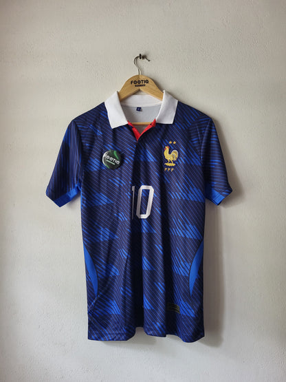 K MBAPPE FRANCE 2026 HOME JERSEY COLLAR PREMIUM EMBROIDERY