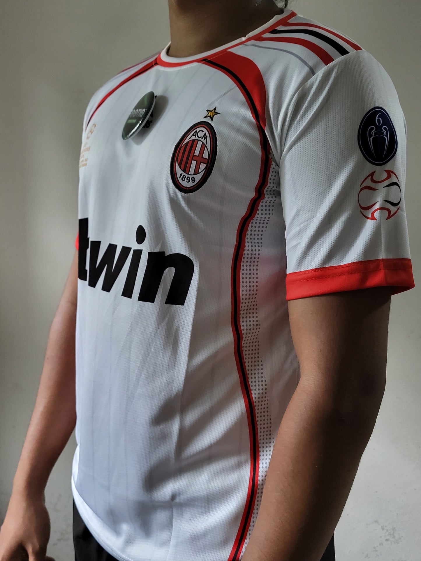 KAKA AC MILAN AWAY KIT 2006-07 PREMIUM EMBROIDERY