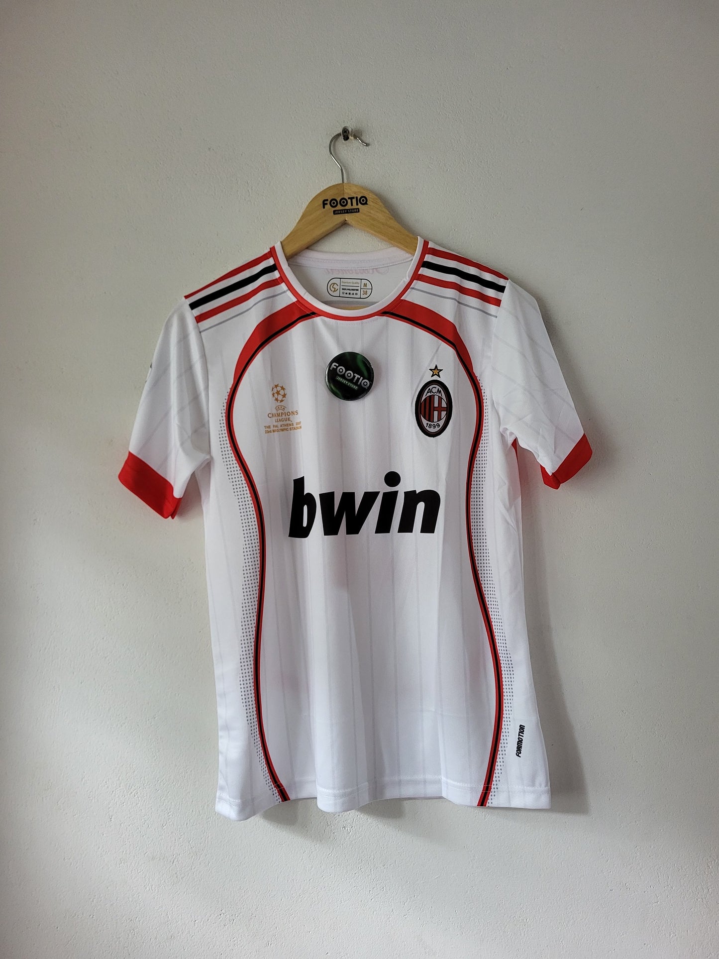 KAKA AC MILAN AWAY KIT 2006-07 PREMIUM EMBROIDERY