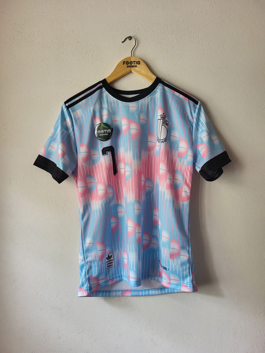 K DE BRUYNE  BELGIUM AWAY JERSEY 2026 SUBLIMATION