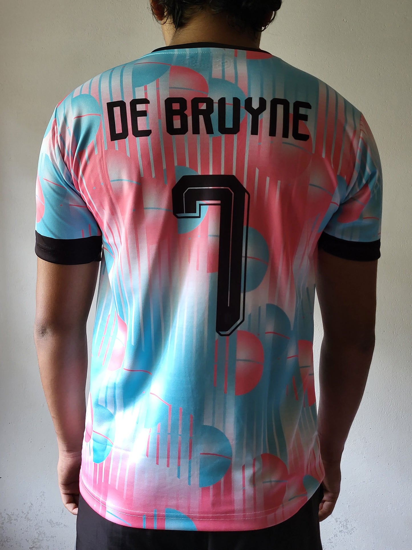 K DE BRUYNE  BELGIUM AWAY JERSEY 2026 V NECK PREMIUM EMBROIDERY
