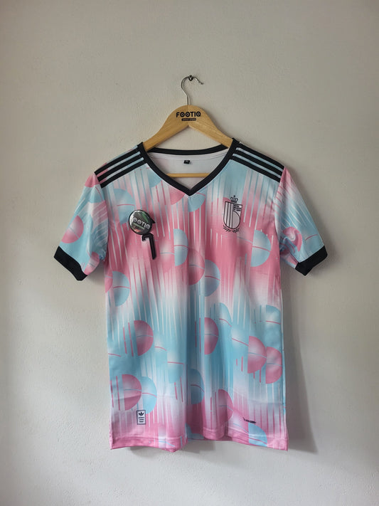 K DE BRUYNE  BELGIUM AWAY JERSEY 2026 V NECK SUBLIMATION