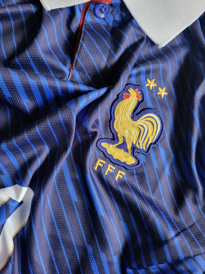 K MBAPPE FRANCE 2026 HOME JERSEY COLLAR PREMIUM EMBROIDERY