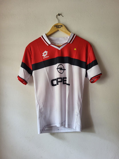 MALDINI AC MILAN AWAY KIT 1994-95 COLLAR SUBLIMATION