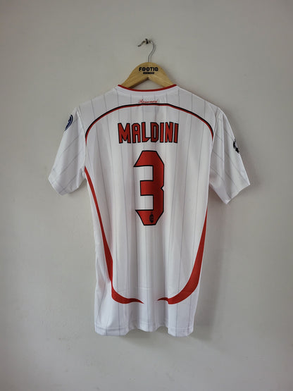 MALDINI AC MILAN AWAY KIT 2006-07 PREMIUM EMBROIDERY