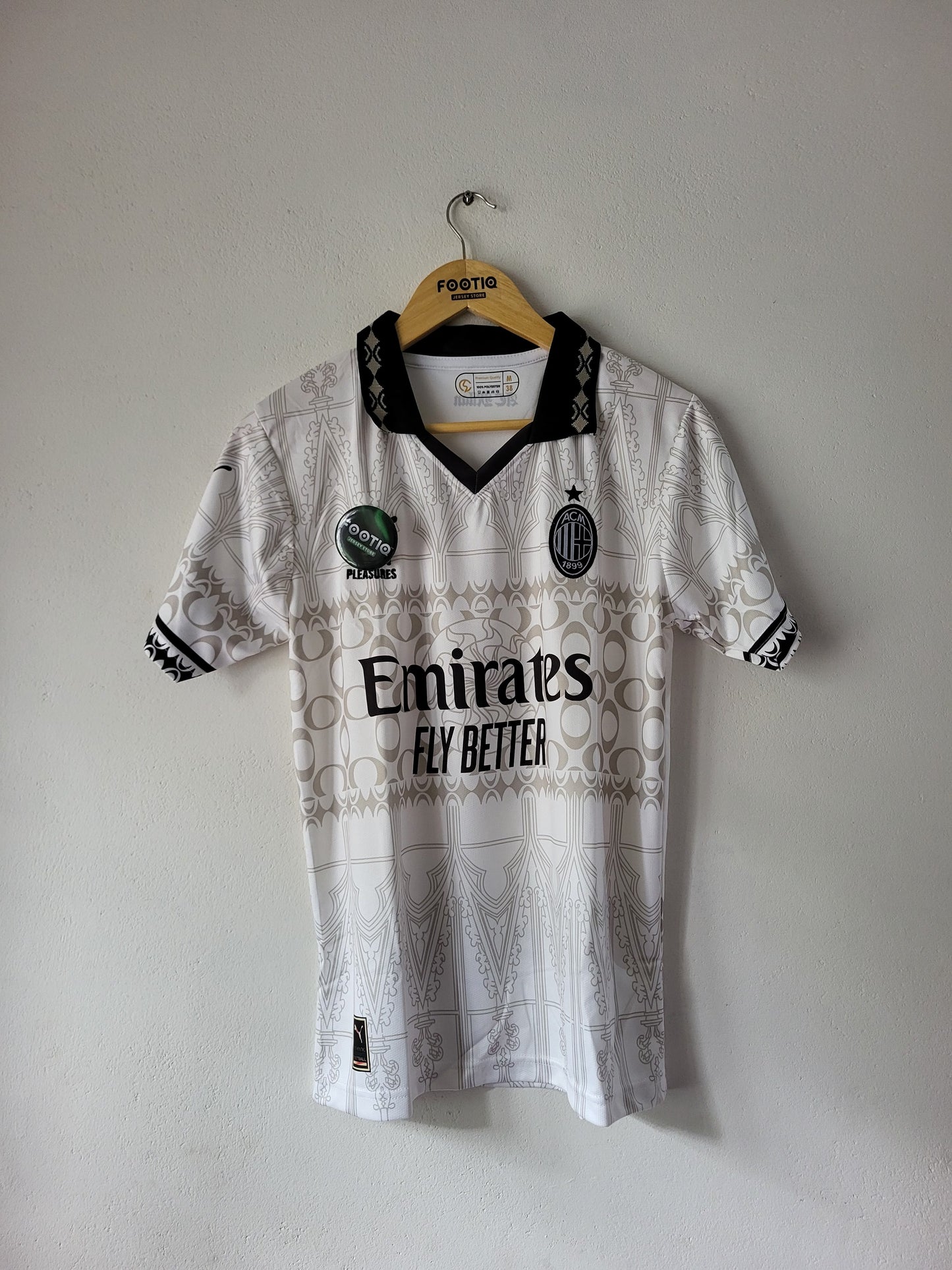 MALDINI AC MILAN SPECIAL EDITION COLLAR PREMIUM EMBROIDERY