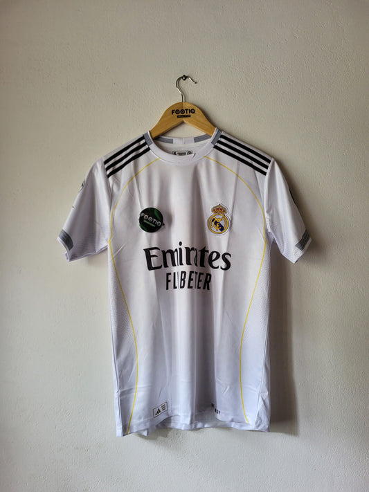 MBAPPE REAL MADRID 2025-26 HOME KIT PREMIUM EMBROIDERY