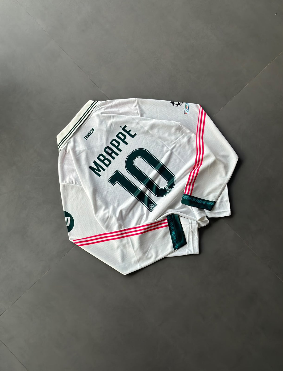 MBAPPE REAL MADRID HOME KIT 2026-27 COLLAR FULL SLEEVE SUBLIMATION