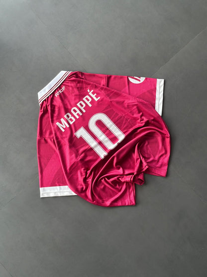 Mbappe Real Madrid Third Kit Pink 2026-27 Collar Five Sleeve Premium Embroidery, Real MADRID pink jersey, most selling,trending jersey 