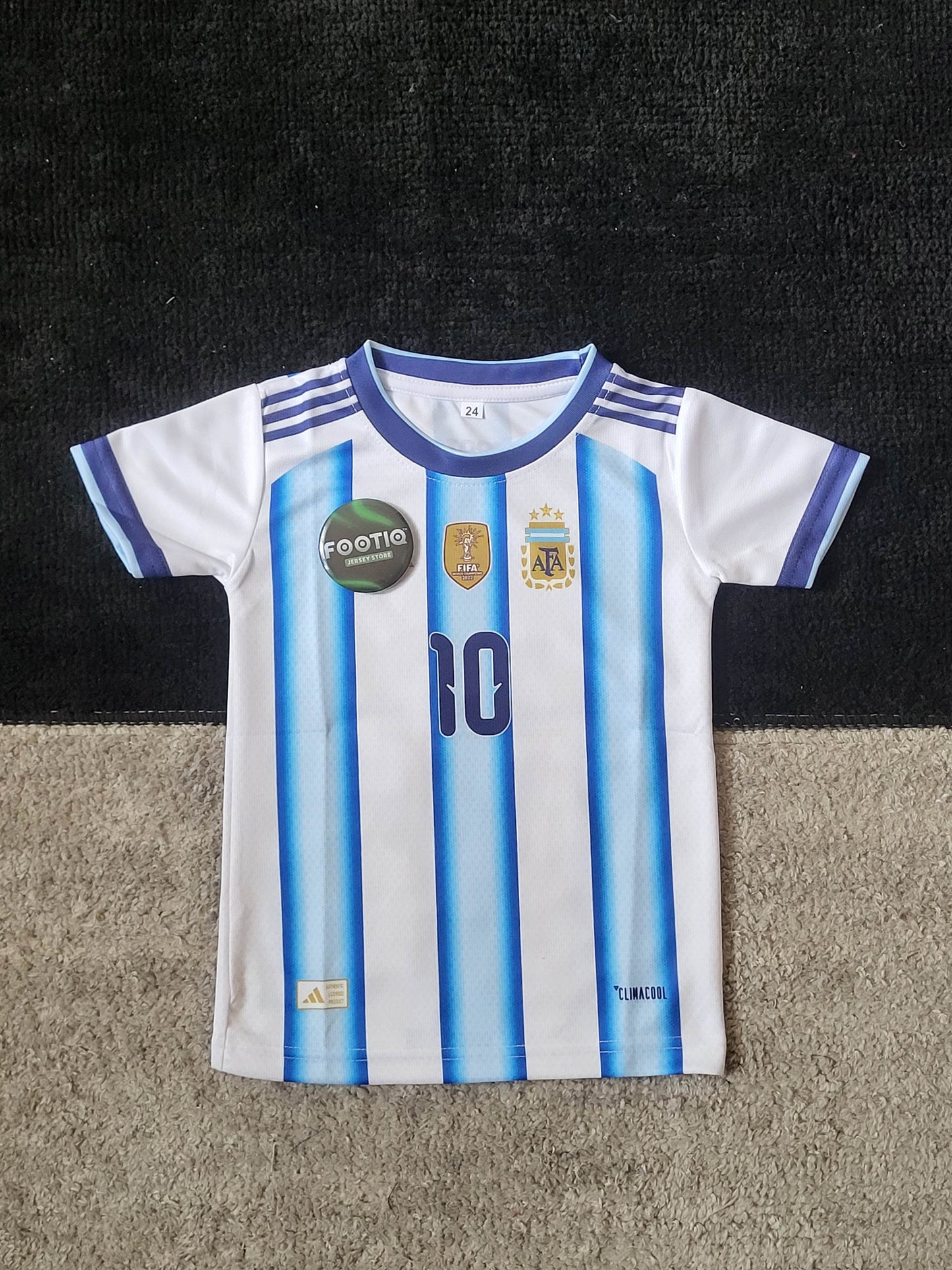 MESSI ARGENTINA 2026 HOME KIT SUBLIMATION KIDS