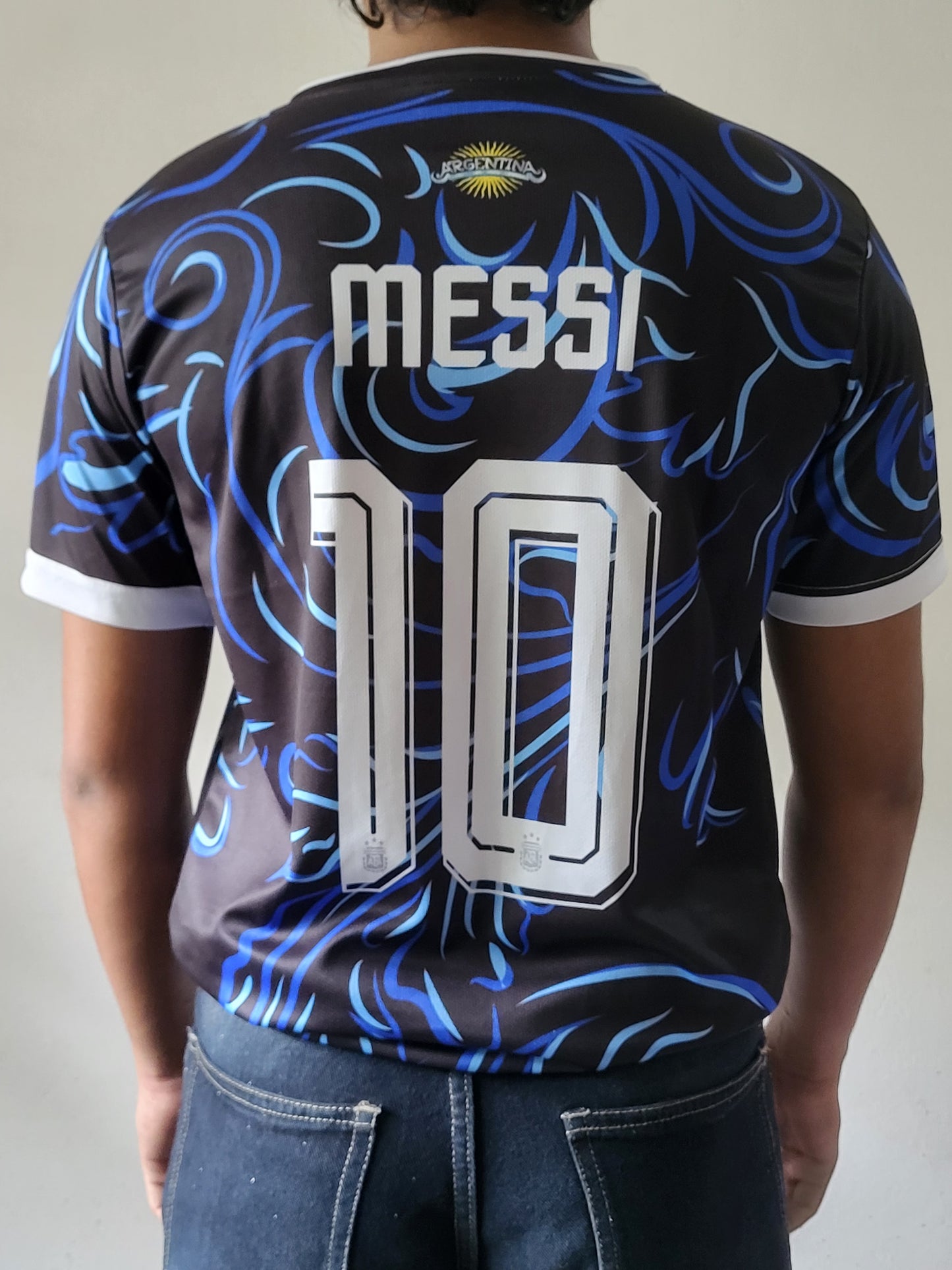 MESSI ARGENTINA AWAY JERSEY 2026 PREMIUM EMBROIDERY