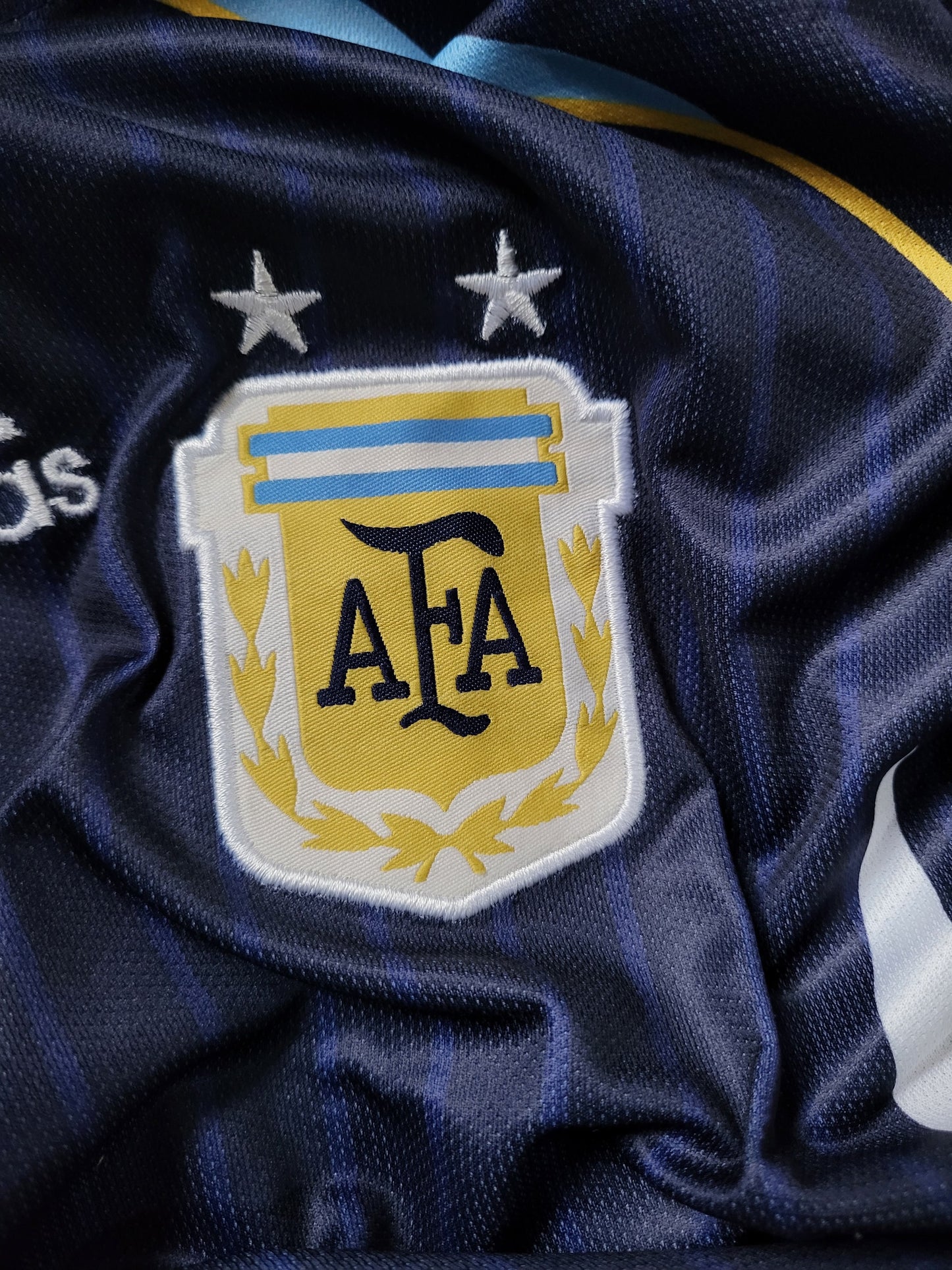 MESSI ARGENTINA AWAY KIT 2006 PREMIUM FULL SLEEVE EMBROIDERY