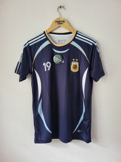 MESSI ARGENTINA AWAY KIT 2006 PREMIUM EMBROIDERY