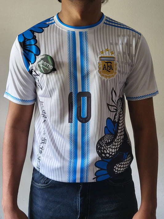 MESSI ARGENTINA DRAGON SPECIAL EDITION PREMIUM EMBROIDERY