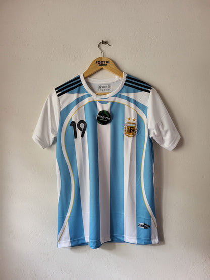 MESSI ARGENTINA HOME KIT 2006 PREMIUM EMBROIDERY