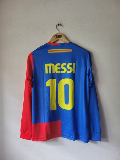 MESSI BARCELONA 2008-09 FULL SLEEVE PREMIUM EMBROIDERY