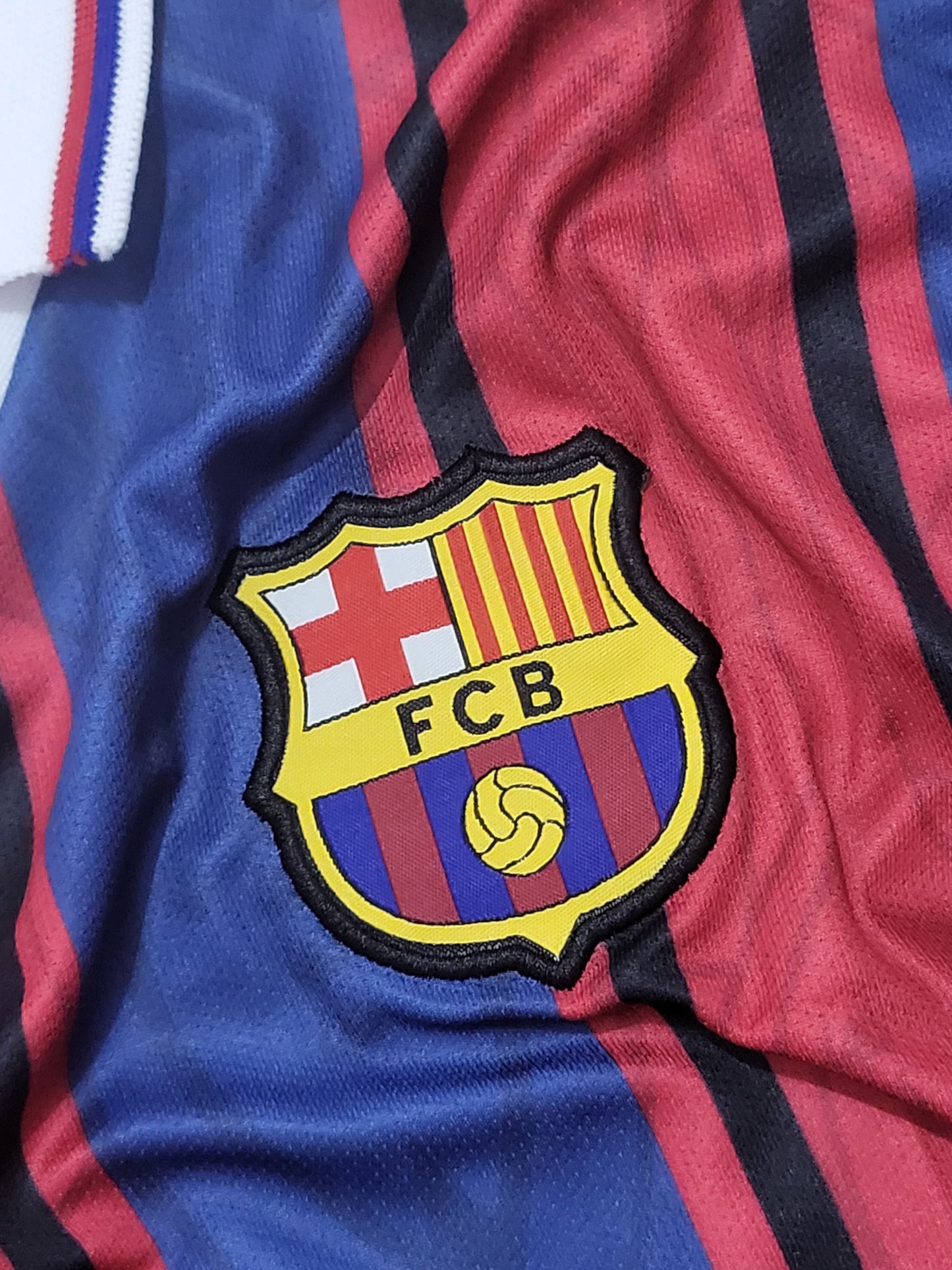 MESSI BARCELONA ANNIVERSARY SPECIAL EDITION COLLAR PREMIUM EMBROIDERY