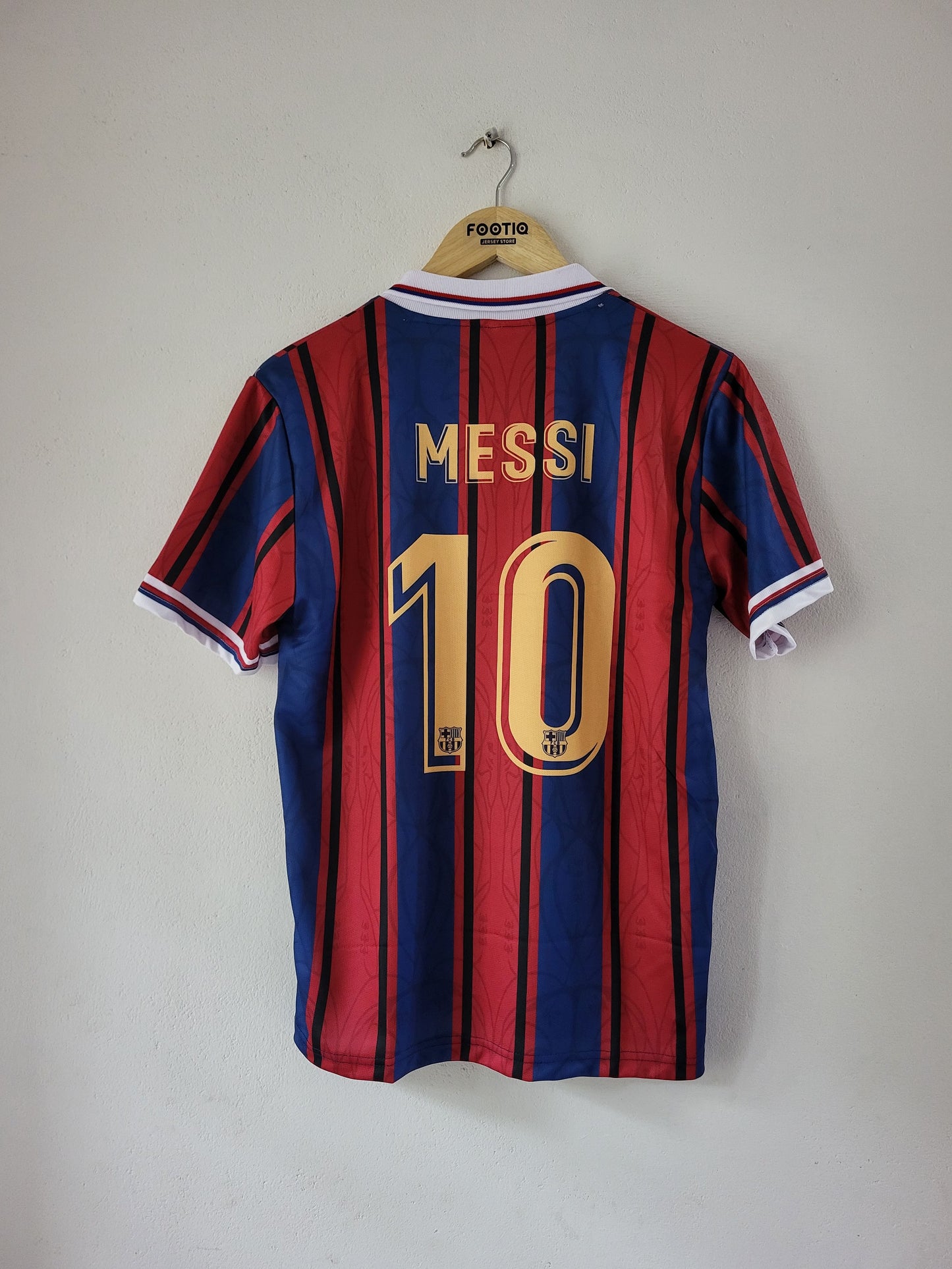 MESSI BARCELONA ANNIVERSARY SPECIAL EDITION COLLAR PREMIUM EMBROIDERY