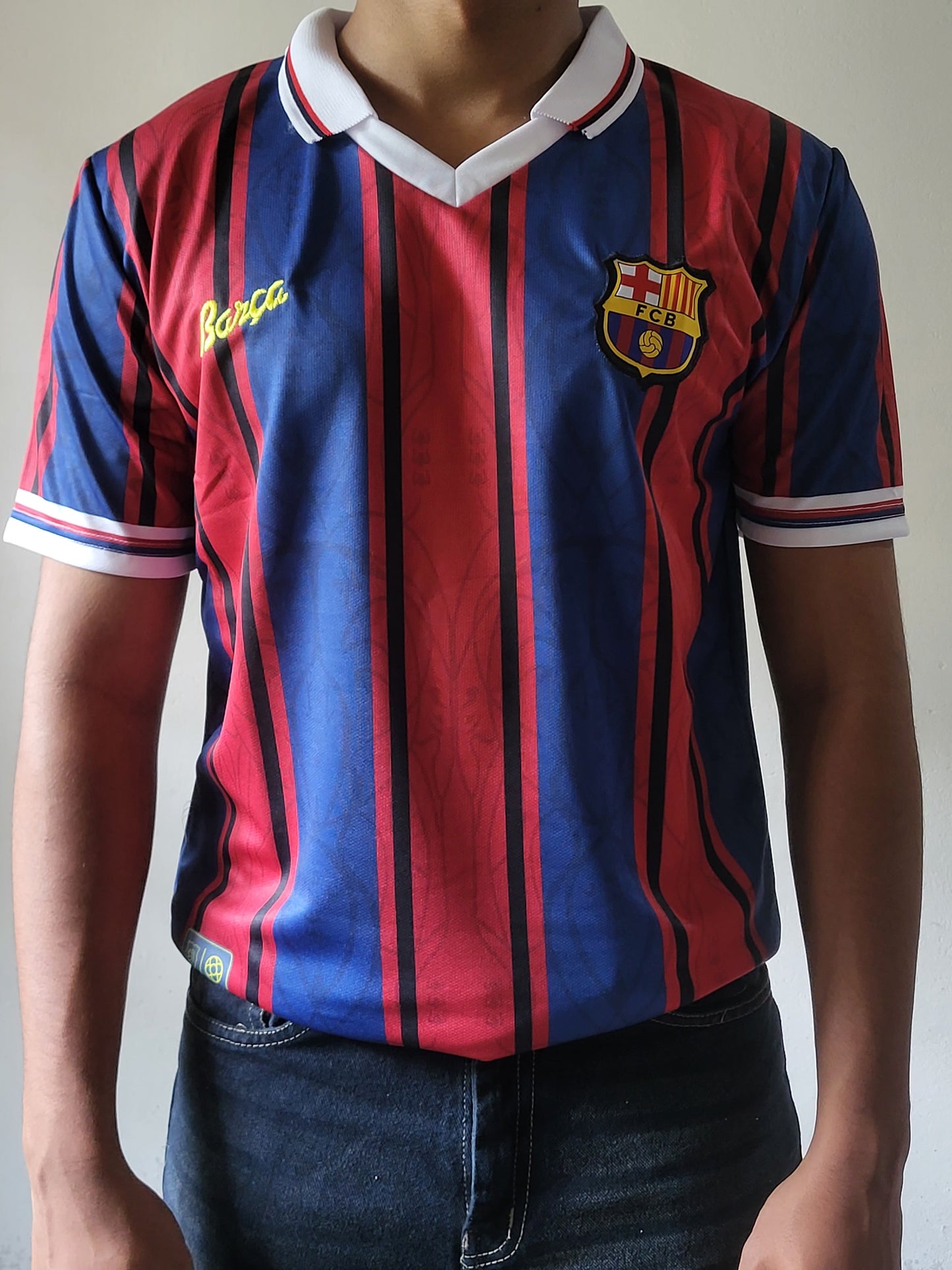 MESSI BARCELONA ANNIVERSARY SPECIAL EDITION COLLAR PREMIUM EMBROIDERY