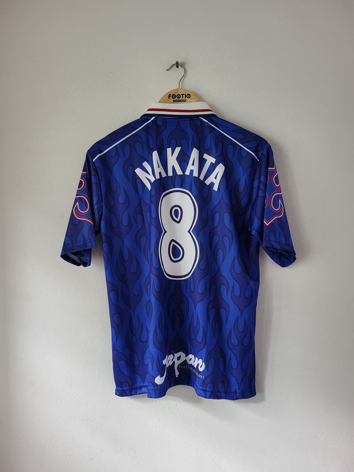 NAKATA JAPAN HOME KIT 1998 COLLAR FIVE SLEEVE PREMIUM EMBROIDERY