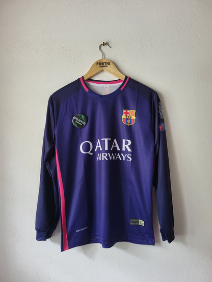 NEYMAR JR BARCELONA AWAY KIT 2016-17 FULL SLEEVE SUBLIMATION
