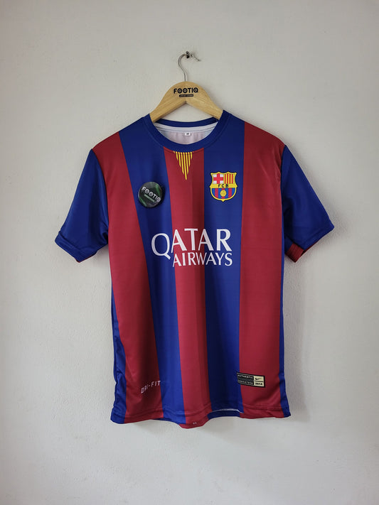 NEYMAR JR BARCELONA HOME KIT 2014-15 SUBLIMATION