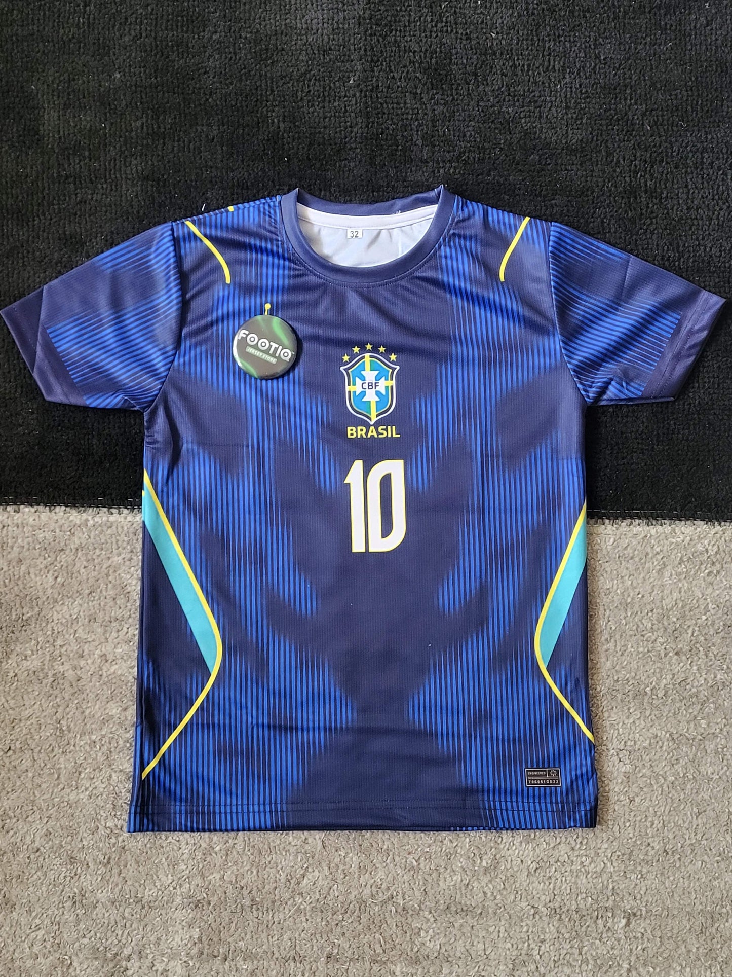 NEYMAR JR BRAZIL 2026 AWAY KIT SUBLIMATION KIDS
