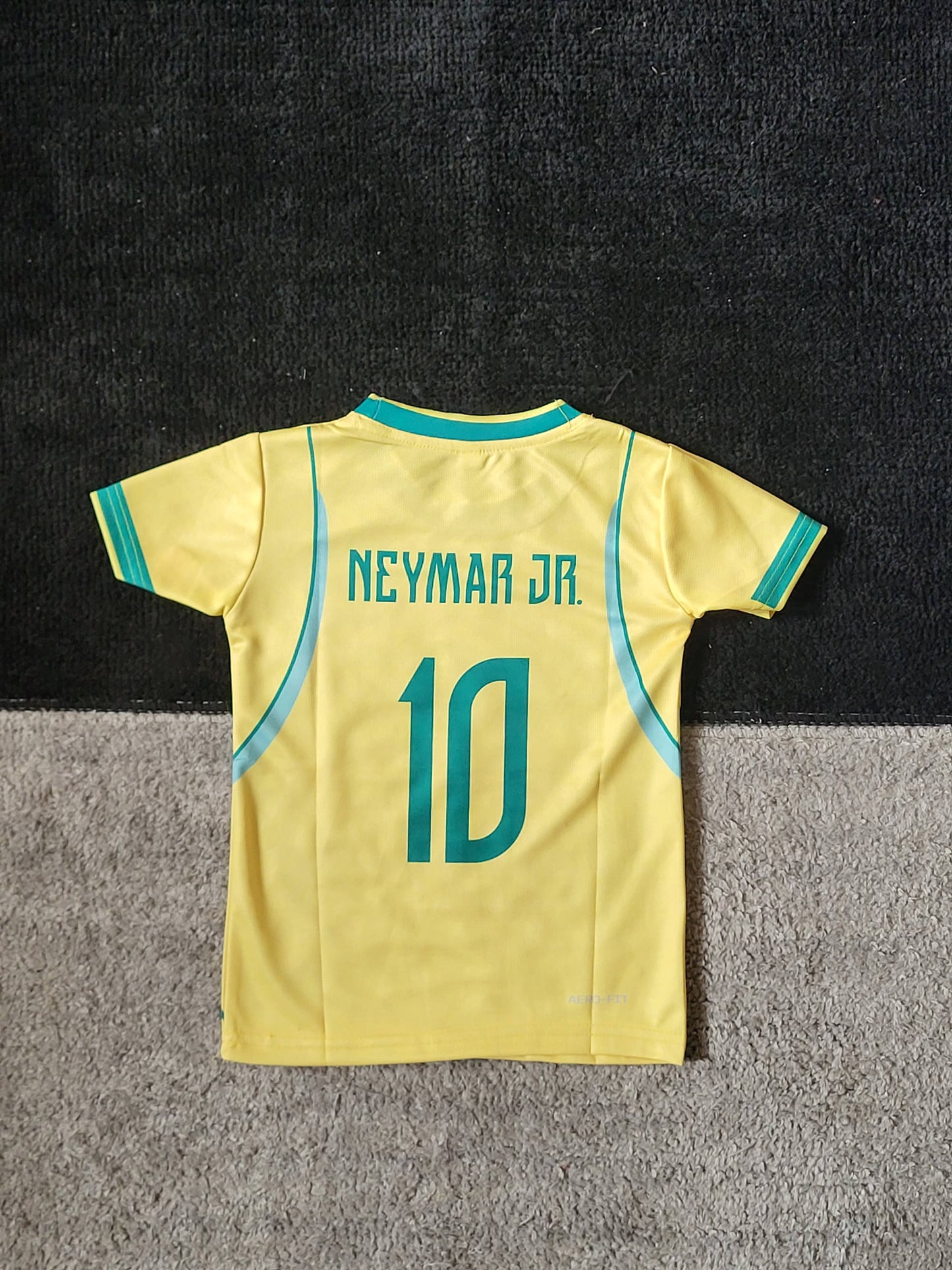 NEYMAR JR BRAZIL 2026 HOME KIT SUBLIMATION KIDS