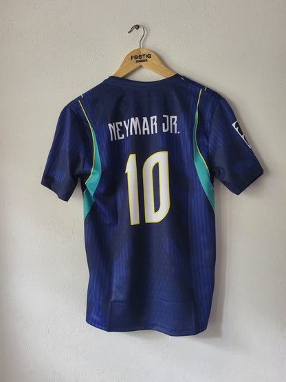 NEYMAR JR BRAZIL AWAY JERSEY 2026 PREMIUM EMBROIDERY
