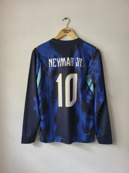 NEYMAR JR BRAZIL AWAY JERSEY 2026 PREMIUM EMBROIDERY FULL SLEEVE