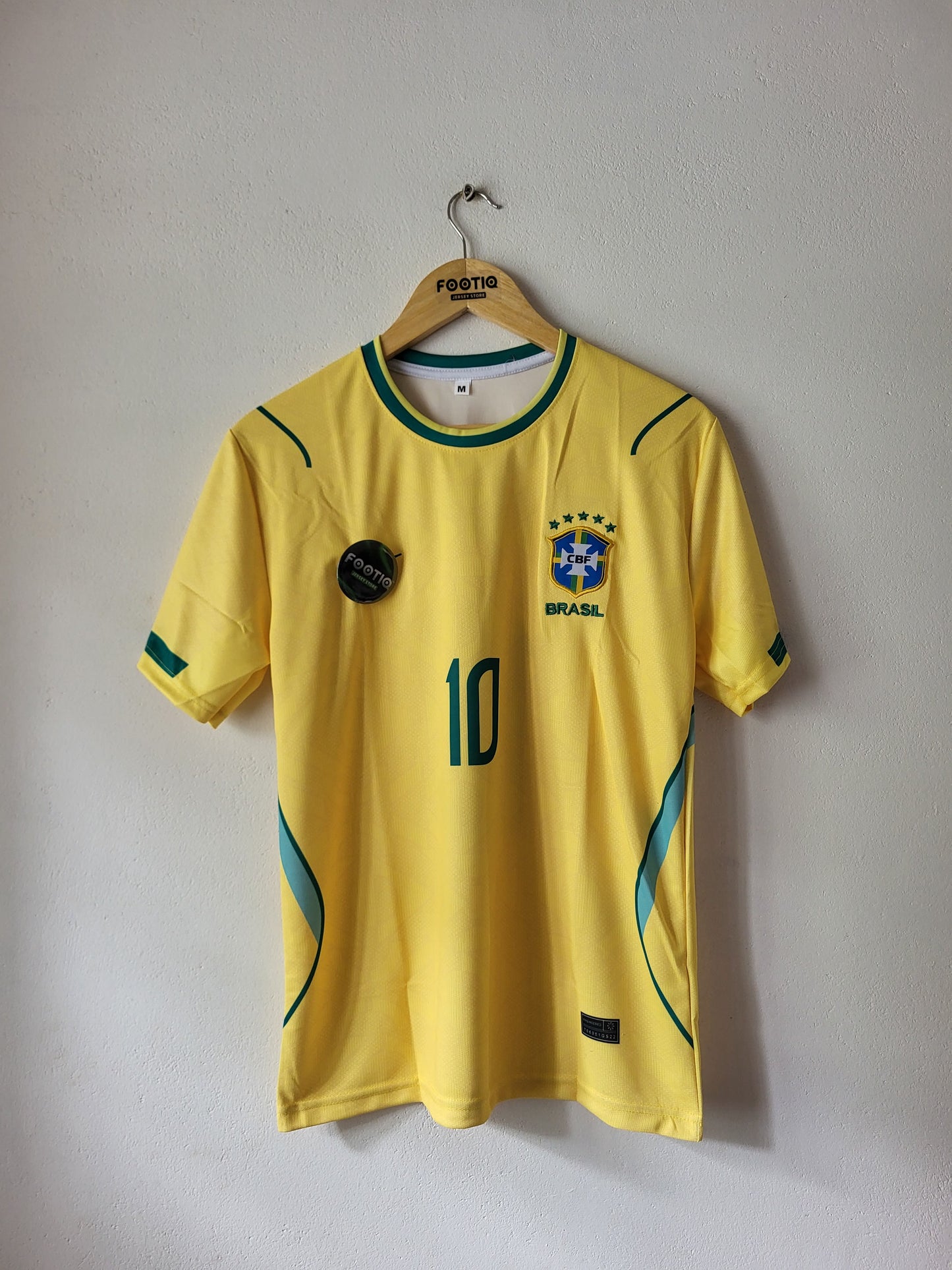 NEYMAR JR BRAZIL HOME JERSEY 2026 PREMIUM EMBROIDERY