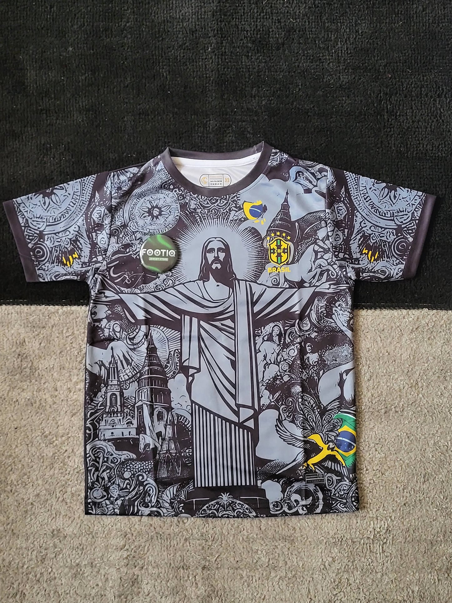 NEYMAR JR BRAZIL JESUS SPECIAL EDITION KIDS SUBLIMATION