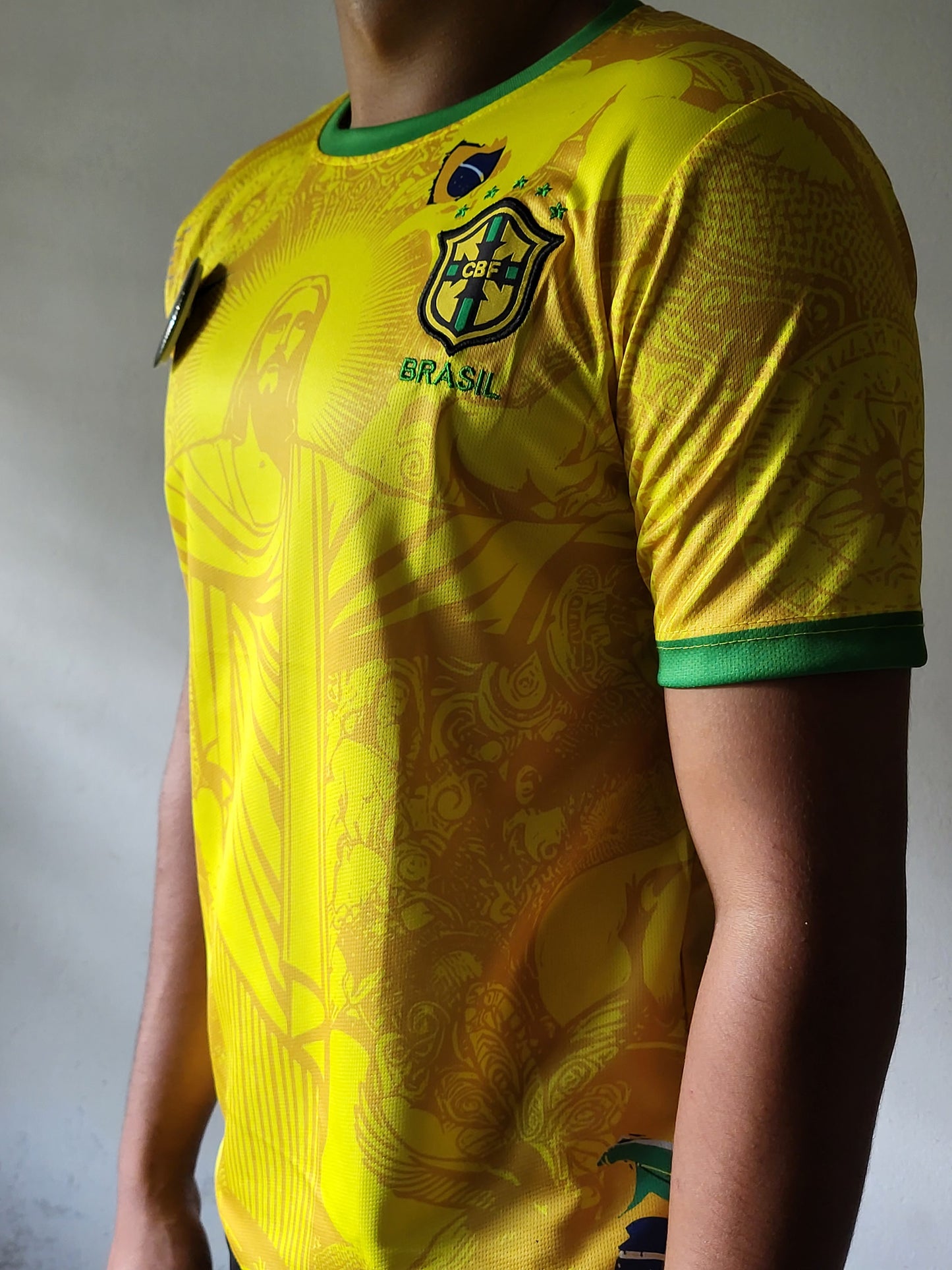 NEYMAR JR BRAZIL JESUS SPECIAL EDITION PREMIUM EMBROIDERY
