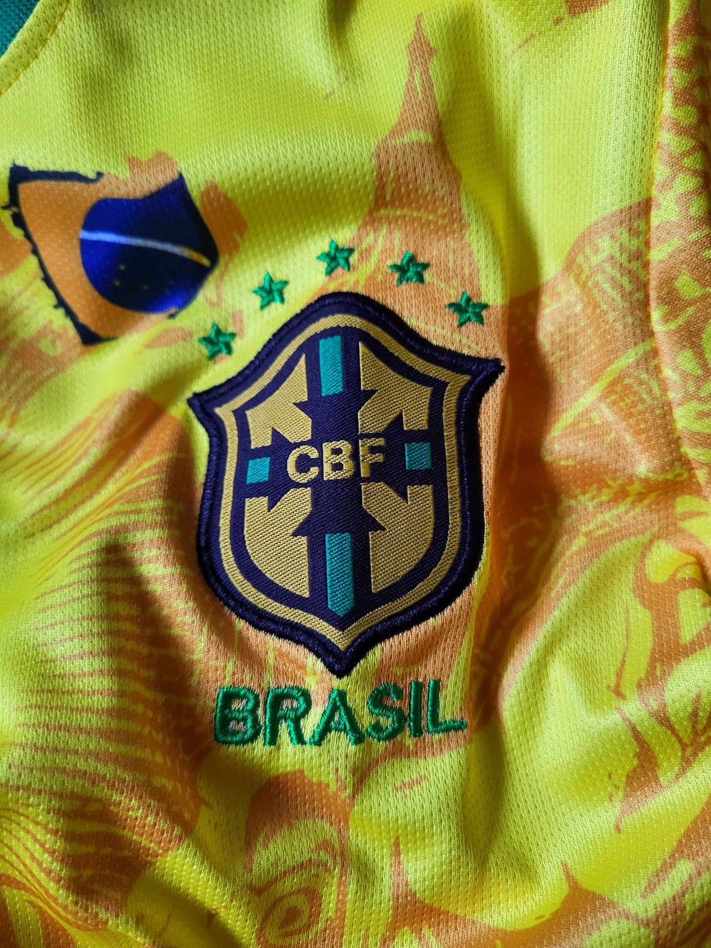 NEYMAR JR BRAZIL JESUS SPECIAL EDITION PREMIUM EMBROIDERY