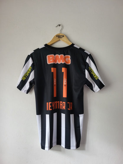 NEYMAR JR SANTOS AWAY KIT 2011-12 PREMIUM EMBROIDERY