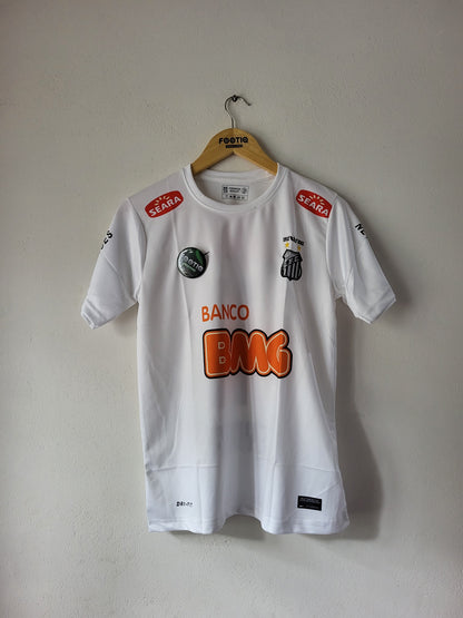 NEYMAR JR SANTOS HOME KIT 2011-12 PREMIUM EMBROIDERY
