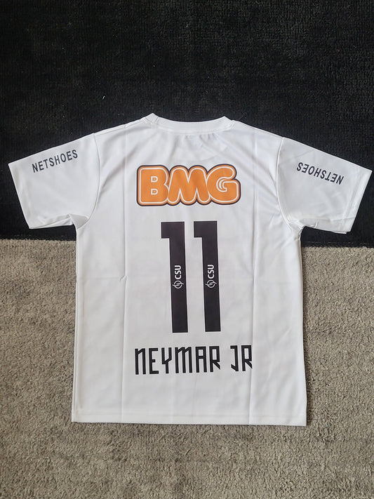 NEYMAR JR SANTOS HOME KIT 2011-12 SUBLIMATION KIDS