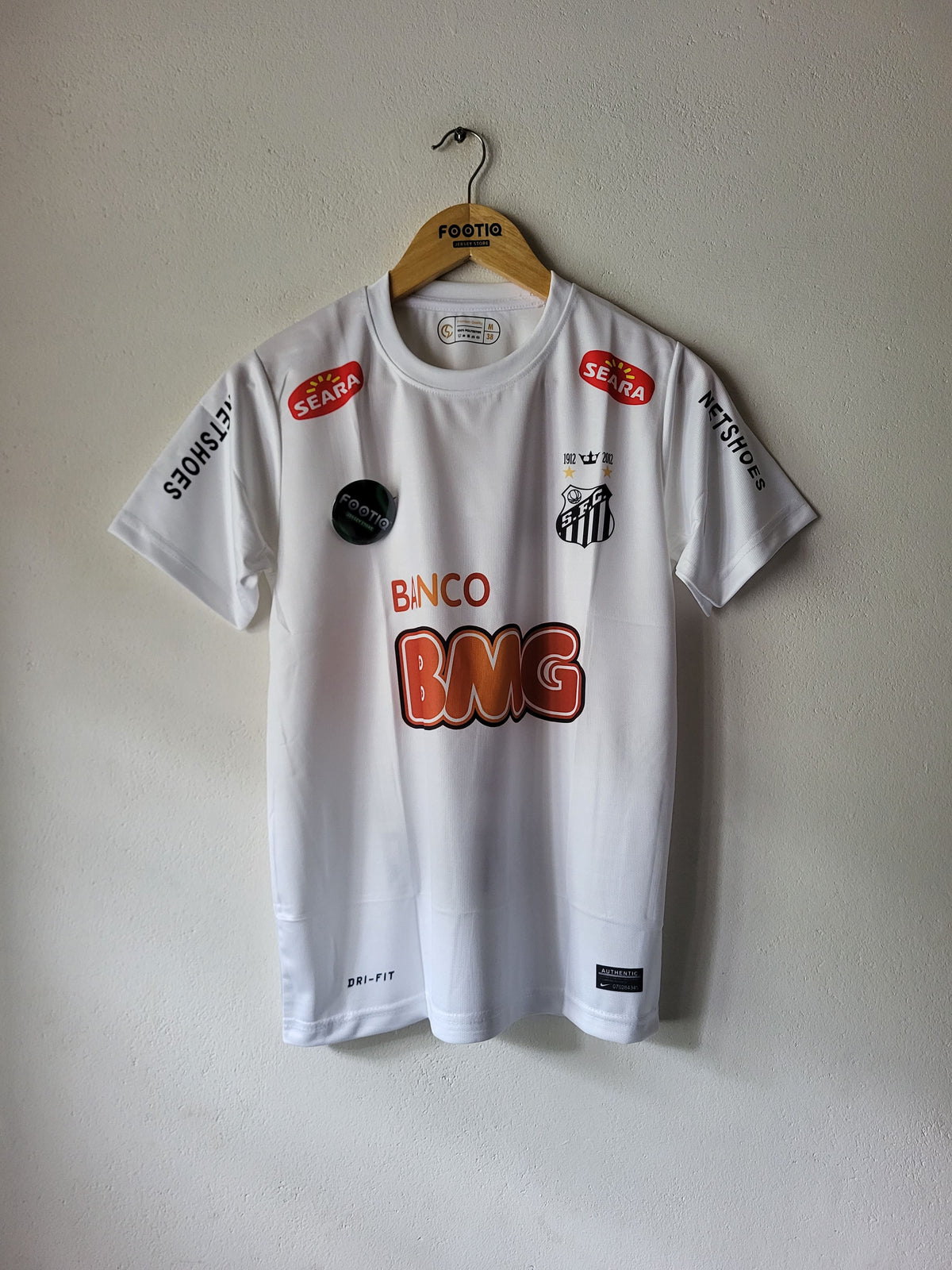 NEYMAR JR SANTOS HOME KIT 2011-12 SUBLIMATION