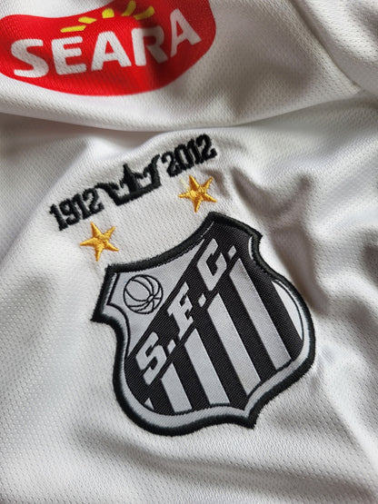 NEYMAR JR SANTOS HOME KIT 2012-13 FULL SLEEVE PREMIUM EMBROIDERY