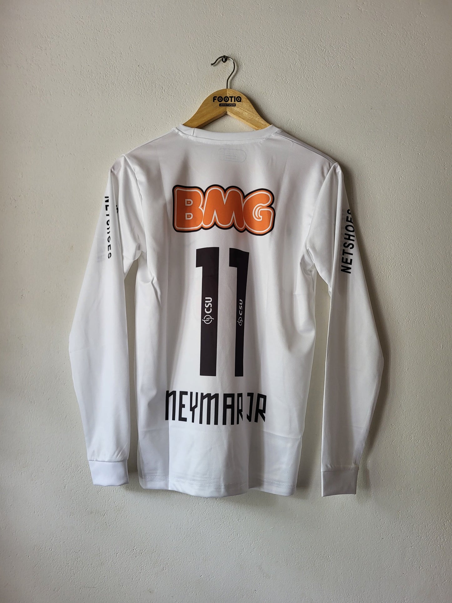NEYMAR JR SANTOS HOME KIT 2012-13 FULL SLEEVE PREMIUM EMBROIDERY