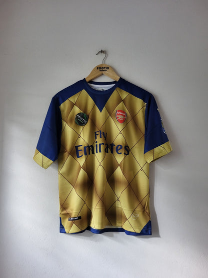 OZIL ARSENAL AWAY KIT 2015-16 FIVE SLEEVE SUBLIMATION
