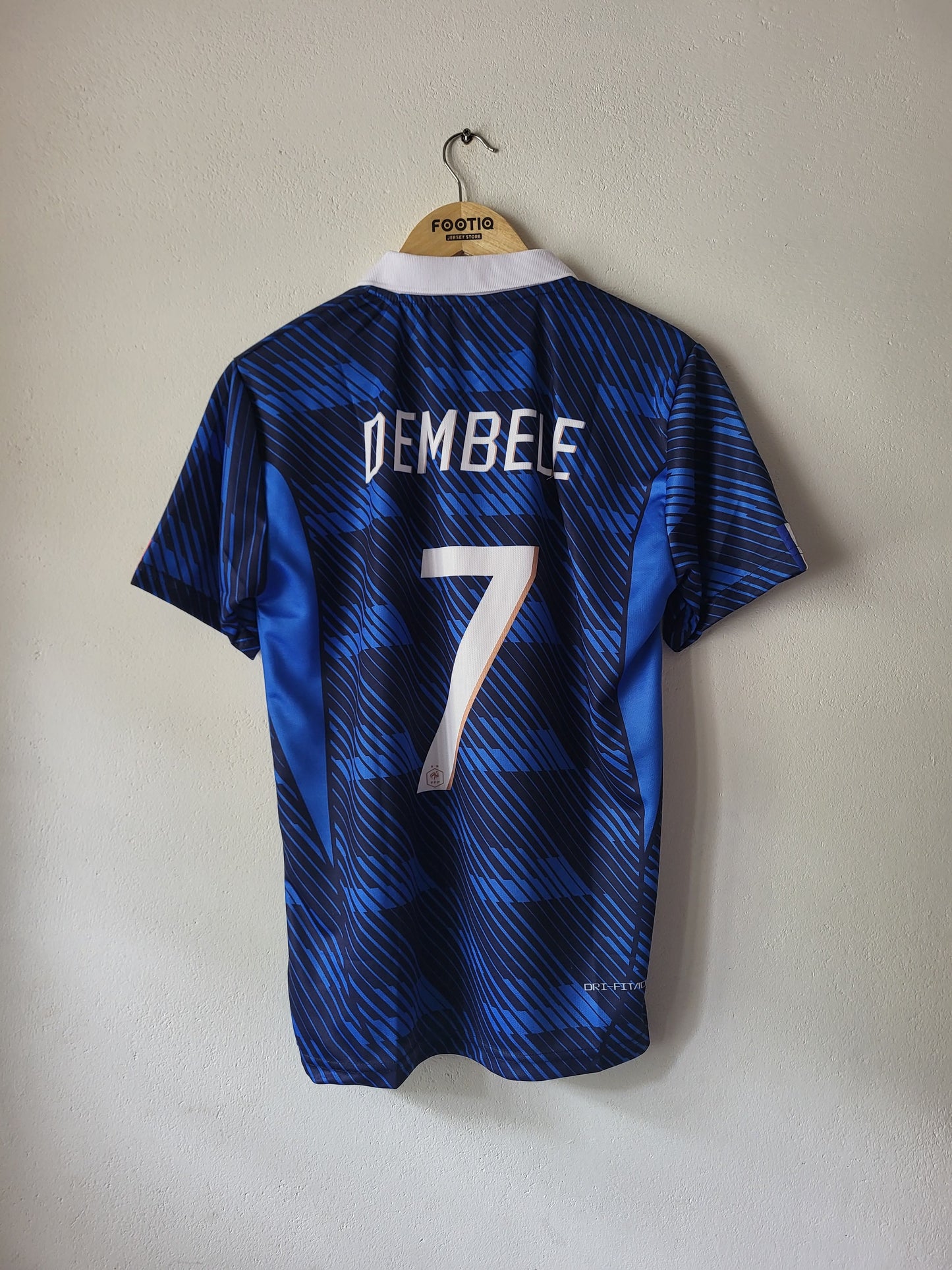 O DEMBELE FRANCE 2026 HOME JERSEY COLLAR SUBLIMATION