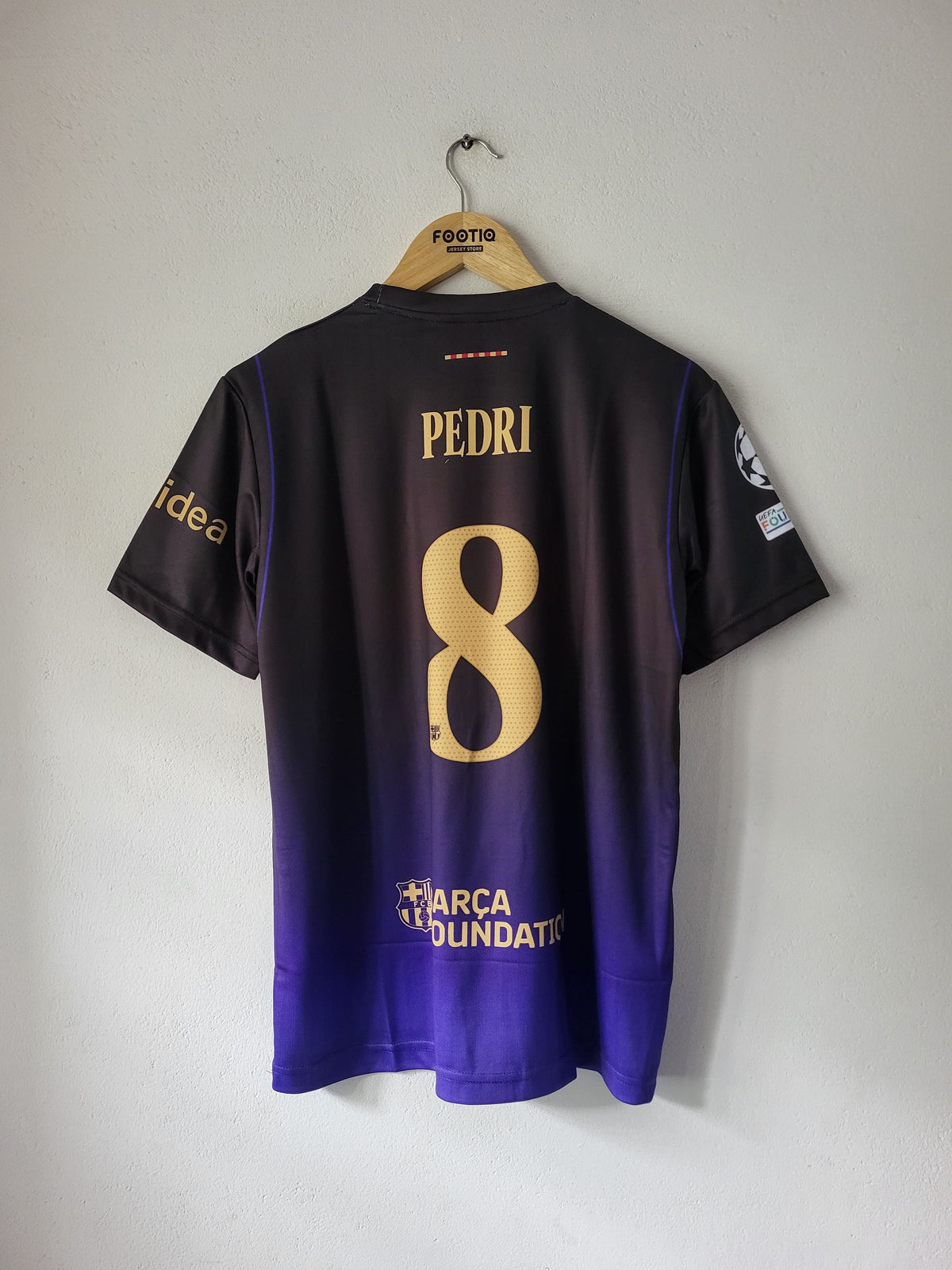 Pedri Barcelona Away Kit 2026-27 Premium Embroidery, Barcelona purple jersey, most selling, yamal, pedri, trending jersey 