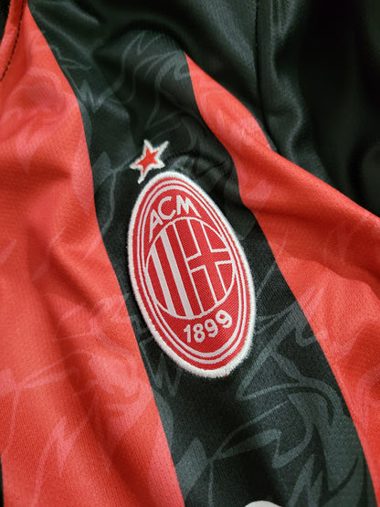 PULISIC AC MILAN 2025-26 HOME KIT PREMIUM EMBROIDERY