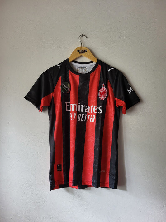 PULISIC AC MILAN 2025-26 HOME KIT PREMIUM EMBROIDERY